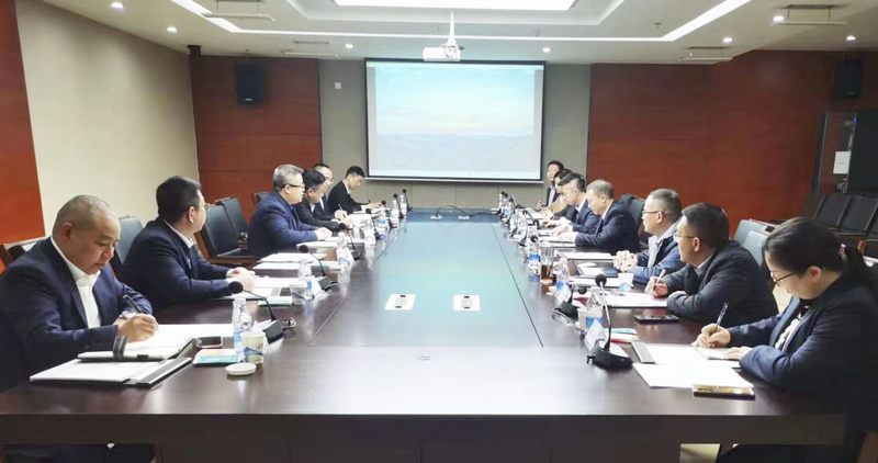 公司總經理羅雪一行赴水電七局開展交流學習