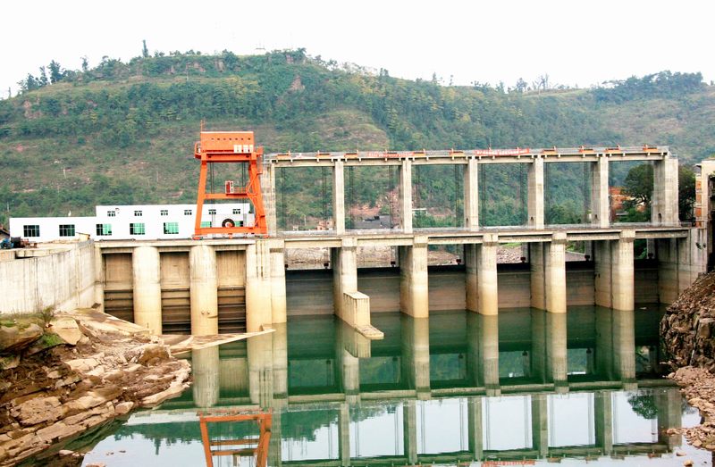 高縣月江水電站閘壩
