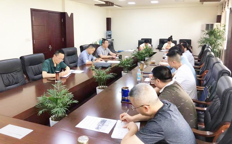 公司市場開發(fā)部召開月度工作會議