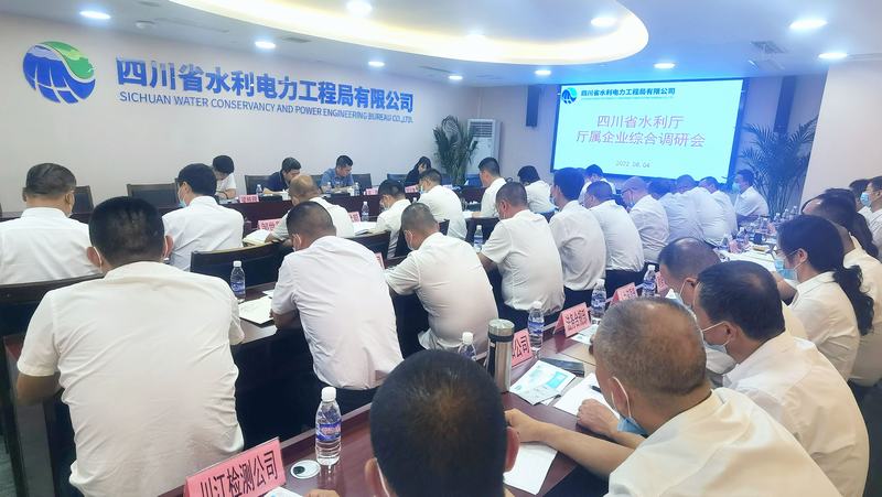 四川省水利廳企業(yè)綜合調(diào)研組蒞臨工程局公司開展調(diào)研工作