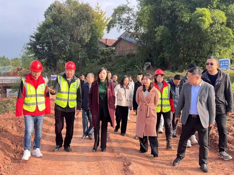 水利廳赴樂至縣小陽化河童家鎮(zhèn)陳家祠段防洪治理工程調(diào)研指導(dǎo)工作