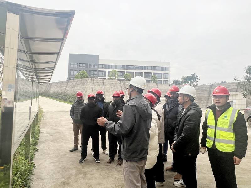 坦桑尼亞馬拉加斯水電站項目業(yè)主考察團 到公司考察交流